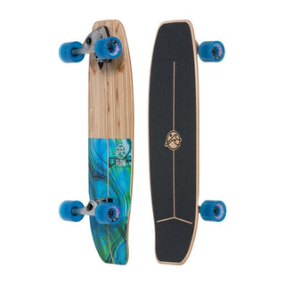 Flow Surf Skate Cruiser Skateboard Complete Wedge 32 9.625" x 32"