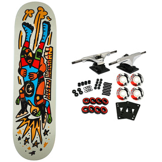 Foundation Skateboard Complete Austin Heilman Wrestlers 8.25" x 31.63"