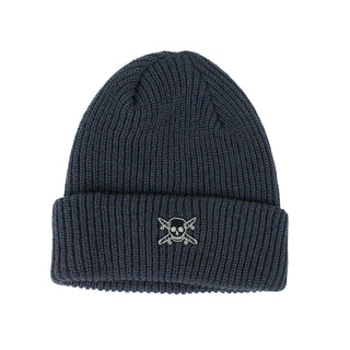 Fourstar Skateboard Beanie Pirate Fold Blue