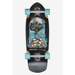 Globe Skateboard Complete Stubby Killer Cassowary Old School Cruiser Shape 10" x 30"
