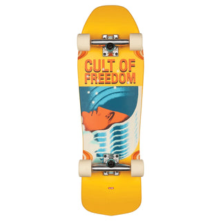 Globe 80's Pool Cruiser Blaster Cult of Freedom/Wavehead 9.25" x 30"