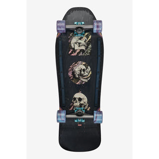 Globe Skateboard Complete Phantom Old School Cruiser Black/Skull Stack 10" x 31"