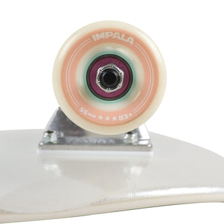 Globe Skateboard Cruiser Impala Cherub White Serpent 8.15" x 29" Complete