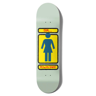 Girl Skateboard Deck Davis Hand Shakers Deck 8.5" x 32"