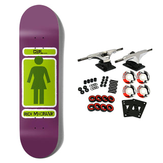 Girl Skateboard Complete McCrank Hand Shakers Complete 8.375" x 32"