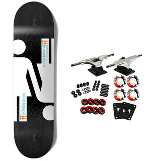 Girl Skateboard Complete Malto Double OG Twin Black 8.3" x 31.875"