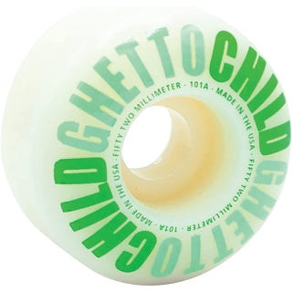Ghetto Child Skateboard Wheels Classic Logo 52mm 101A