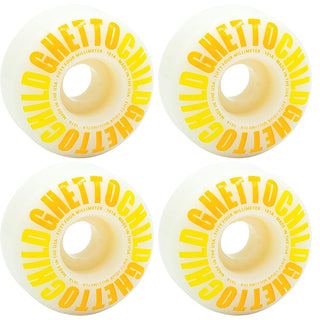 Ghetto Child Skateboard Wheels Classic Logo 54mm 101A