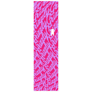 Grizzly Grip Skateboard Griptape Rabbit Hole Pink/Purple 9" x 33" Sheet