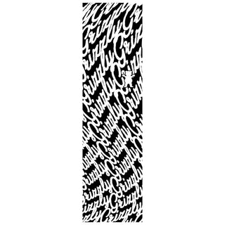 Grizzly Grip Skateboard Griptape Rabbit Hole Black/White 9" x 33" Sheet