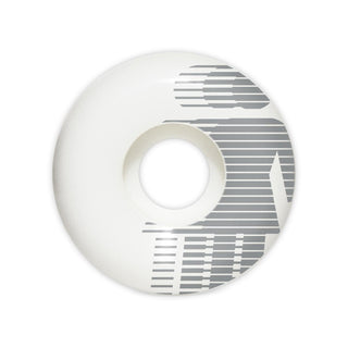 Girl Skateboard Wheels National Hero 57mm 99A Classic Shape White