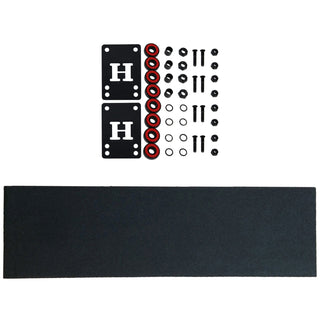Heroin Premium Skateboard with Indy Trucks, Snot Wheels 9.25" Symmetrical Holo Egg