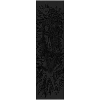 Bones Wheels Skateboard Griptape Gritteeth Black 9" x 33"