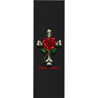 Powell Peralta Griptape Rose Cross 10.5" x 33" Grip Sheet