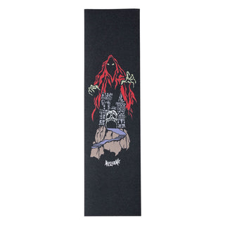 Welcome Skateboard Griptape Castle Black 9" x 33" Grip Tape Sheet