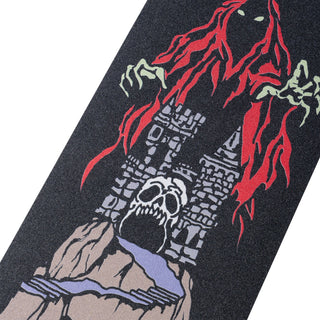 Welcome Skateboard Griptape Castle Black 9" x 33" Grip Tape Sheet