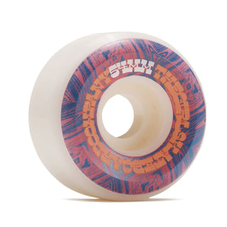 Girl Skateboard Wheels 54mm 99A Vibrations Conical White/Pink