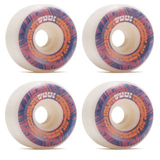 Girl Skateboard Wheels 54mm 99A Vibrations Conical White/Pink