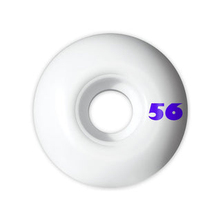 Girl Skateboard Wheels 56mm Flowers 99AWhite