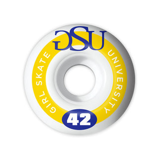 Girl Skateboard Wheels 42mm GSU 99A White