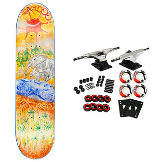 GX1000 Skateboard Complete Krull Elephants 8.0" x 31.625"