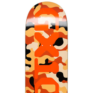 GX1000 Skateboard Deck OG Logo Camo/Orange 8.75" x 32.625"
