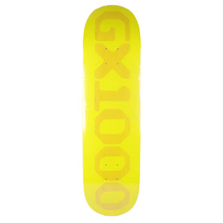 GX1000 Skateboard Deck OG Logo Yellow 8.37" x 32.25"