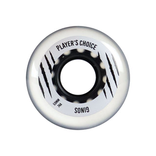 Player's Choice Indoor Roller Hockey Wheels 59mm Ginos 74A 8-Pack