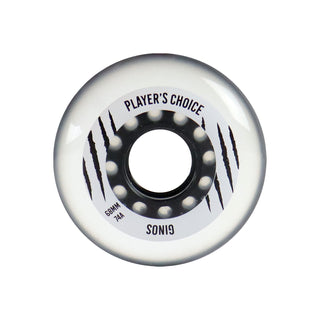 Player's Choice Indoor Roller Hockey 68mm Ginos 74A Single Wheel