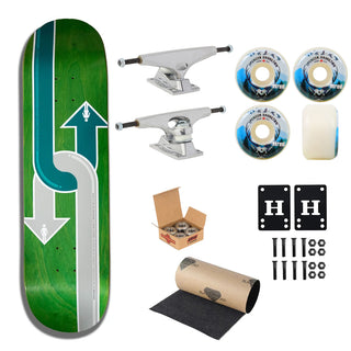 Girl Premium Complete Skateboard Gass Dual Directional 8.25" Ft. Krux/Satori/Independent