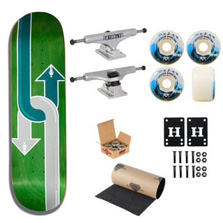 Girl Premium Complete Skateboard Gass Dual Directional 8.0" Ft. Independent/Satori