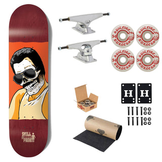 Girl Premium Skateboard Complete Geering Skull Of Fame 8.125" Ft. Krux/Spitfire/Independent