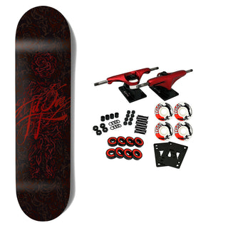 Girl Skateboard Complete Lil Dre Roses 8.5" x 32"