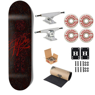 Girl Premium Skateboard Complete Lil Dre Roses 8.5" Ft. Krux/Spitfire/Independent