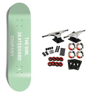 Girl Skateboard Complete Malto Sans 8.25" x 31.875"