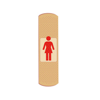 Girl Skateboards Sticker Gavin Bandaid Graphic 4" x 1.25"