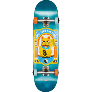 Globe Skateboards Complete Kids Grip 83 Mid Maneki Neko 8.25" x 29.125"