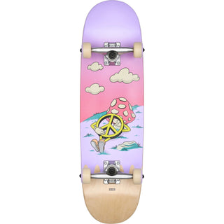 Globe Skateboards Complete Kids Wide Mid Peace Man 8.25" x 29.125"
