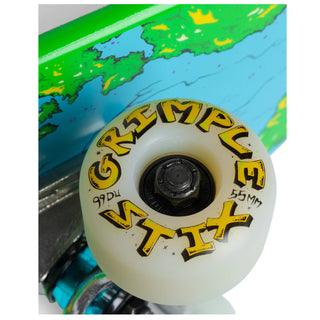 Anti Hero Skateboard Complete Grimple Stix Spacewalker Freestyle 7.35" x 27.67"