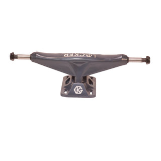 Grind King Skateboard Trucks Locker 2 8.0" Axle Battleship Grey (Pair)