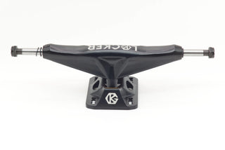 Grind King Skateboard Trucks Locker 2 9.5" Axle Black (Pair)