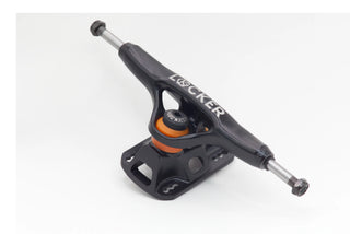 Grind King Skateboard Trucks Locker 2 8.0" Axle Black (Pair)