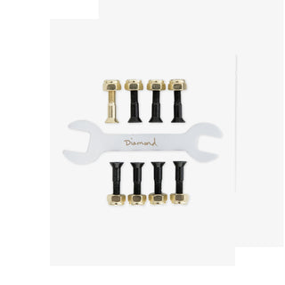 Diamond Supply Felipe Gustavo Hardware and Wrench Combo Black/Gold 7/8" Allen