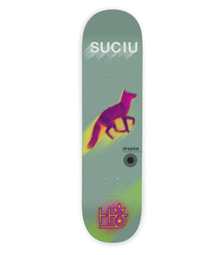Habitat Skateboard Deck Mark Suciu Speed Test Twin 8.375" x 32.25"
