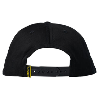 Anti Hero Skateboards Hat Lil Pigeon Snapback Black/Yellow Black