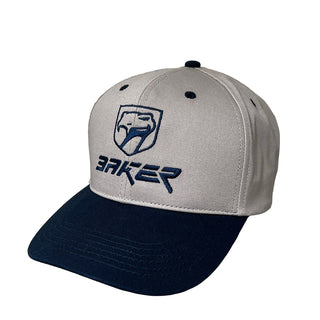 Baker Skateboards Hat Viper Snapback Grey