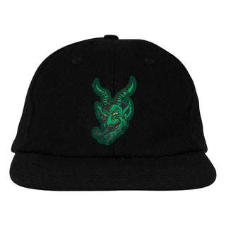 Creature Skateboard Hat Drop Out Snapback Black