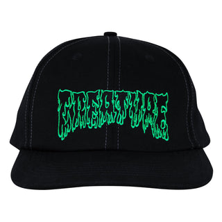 Creature Skateboards Hat Hesher Flame Snapback Unstructured Black