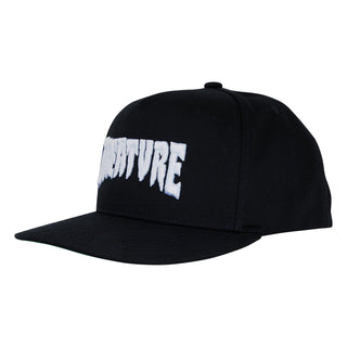 Creature Skateboards Hat Mono Logo Snapback Structured Black
