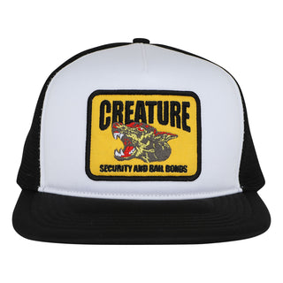 Creature Skateboards Hat Security Service White/Black